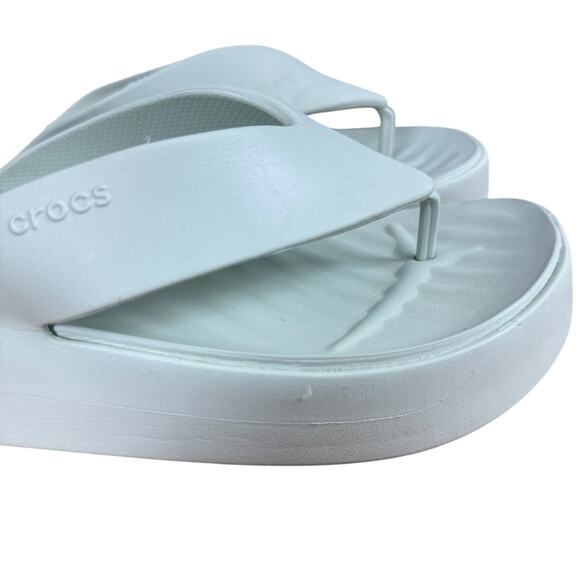 Crocs Getaway Platform Sandals Rubber Slip On Comfort Shoes Thongs Flip Flops 10 - Picture 13 of 16